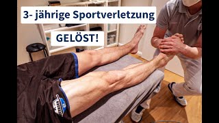 Chiropraktik  3jährige Sportverletzung gelöst  mit Reto  deutsch  77 [upl. by Gnurt]