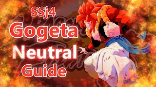 DBFZ  SSj4 Gogeta Neutral Guide [upl. by Lizette548]