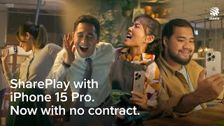 SharePlay the day away on iPhone 15 Pro now with no contract at Maxis [upl. by Swamy]