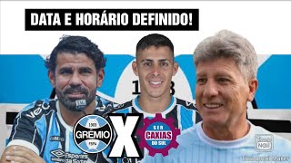 DATA DEFINIDA DA SEMIFINAL Grêmio x Caxias Campeonato Gaúcho 2024 Grêmio [upl. by Durr]