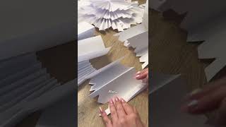 DIY julestjerne av papir ⭐️jul christmas christmasdecor diy tips [upl. by Anik]