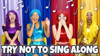 THE SUPER POPS TRY NOT TO SING ALONG CHALLENGE Can You Not Sing Our Songs Totally TV [upl. by Arola]