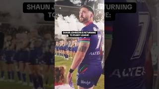 Shaun Johnson Has RETURNED nrl rugbyleague newzealand [upl. by Nadiya259]