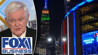 Gingrich Trump winning New York would be ‘landslide Reaganscale’ election [upl. by Chadd991]