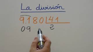 Hacer divisiones con 2 cifras en el divisor [upl. by Akcimehs]