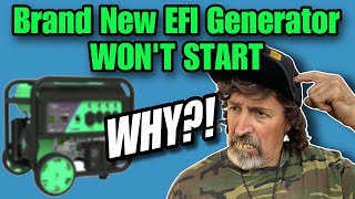 Why Wont This Brand New EFI Generator WONT START [upl. by Lotsirhc591]