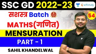 Mensuration  Maths  SSC GD 202223  Sahil Khandelwal [upl. by Oigufer]