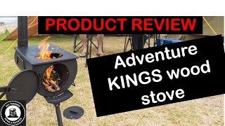 ADVENTURE KINGS WOOD STOVE REVIEW [upl. by Pump346]