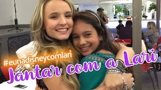 JANTAR COM LARISSA MANOELA EM ORLANDO  SORTEIO eunadisneycomlari  Na mala da Mila [upl. by Airotna]