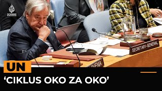 Guterres  Smrtonosni ciklus oko za oko mora prestati [upl. by Otto356]