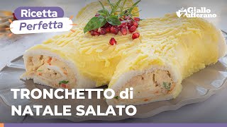 TRONCHETTO di NATALE SALATO l’antipasto perfetto per le feste 🎄🪵🎅 [upl. by Suolhcin]