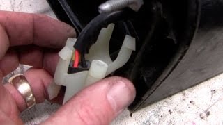 How to fix a broken car mirror support [upl. by Nylqcaj34]