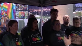 Orlando LGBTQ community reacts to Colorado nightclub shooting [upl. by Enawyd]