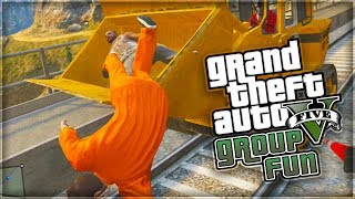 GTA 5 Online Battle of the Bridge With Zerkaa KSI Vikkstar123 Callux and Behzinga [upl. by Dibrin]