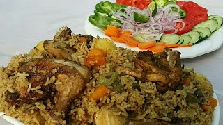 PILAU LA KUKU TAMU SANA PAMOJA NA SALAD [upl. by Viviana]