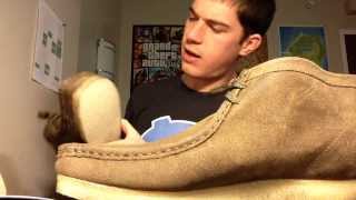 Clarks Wallabees Boots Unboxing  Taupe Suede [upl. by Oecile]