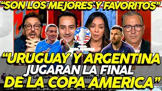 PRENSA INTERNACIONAL ¡ARGENTINA Y URUGUAY SON FAVORITAS PARA GANAR LA COPA AMERICA 2024 [upl. by Silsbye]