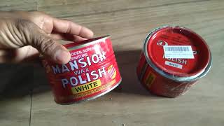 Mansion wax polish versus Dazlo wax polish comparison and information for Hindi 21 February 20201 [upl. by Kcirb]