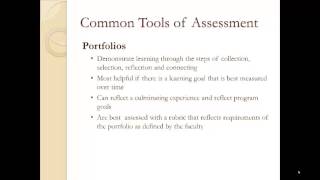 Assessment 101 Creating a Plan [upl. by Philippine]