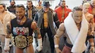 AEW Jazwares wrestling figure collection [upl. by Checani]