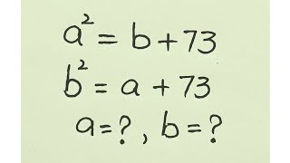 Japanese l Can you solve l Olympiad Math Algebric Problem l a b [upl. by Mandy]