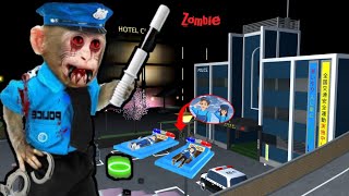 MONKEY Zombie Exe Haunted 😱  SAKURA School Simulator Horror Drama 👺 [upl. by Adnhoj724]