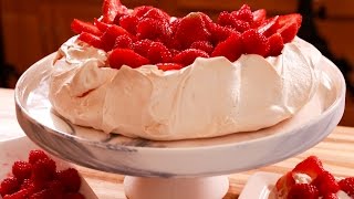 Pavlova with Lemon Cream and Berries [upl. by Reneta]