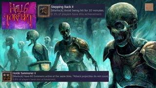 Stepping Back II and Horde Summoner II Achievement Guide  Halls of Torment [upl. by Paske]