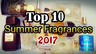 ULTIMATE SUMMER FRAGRANCES Top 10  Exotic Scents [upl. by Suilienroc]