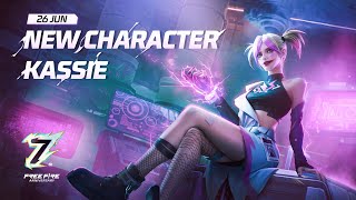 New Character Kassie the Neuroscientist  Free Fire Official [upl. by Eneli]