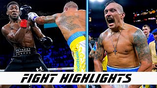 Oleksandr Usyk vs Anthony Joshua 2 Full Fight Highlights Hd Boxing August 20 2022 [upl. by Buckley]