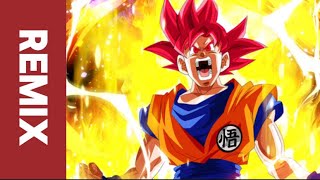 Super Saiyan God Goku OST Remixed by Ai  Dragon Ball Legends [upl. by Hnilym]