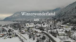 Winterwonderland am Ossiacher See 4K [upl. by Einnos]