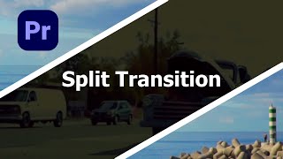 Split screen transition in premiere pro  Photoshop  Premiere pro  More than 1 [upl. by Anawal]