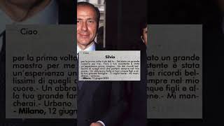 Quei necrologi per Berlusconi che mi colpirono [upl. by Eisle]