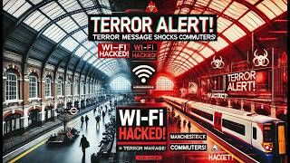 🚨 UK Train Station WiFi HACKED Terror Message Shocks Commuters 🚆💻  Latest Updates [upl. by Tessil]