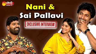 Nani And Sai Pallavi Full Funny Exclusive Interview  Garam Sathi  Shyam Singha Roy  Sakshi TV [upl. by Moule]