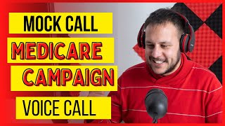 Medicare Insurance Mock call live  Voice Campaign  Call Center  learnitaway [upl. by Llennaj924]