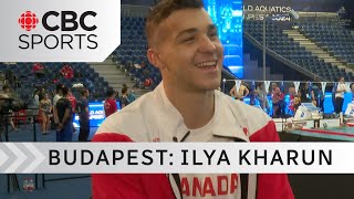 Ilya Kharun is trying to stay humble but knows how good he is in the pool and has been locked in [upl. by Ynahpit]