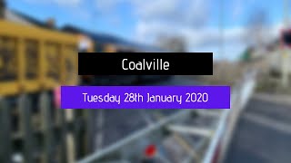 Skipping Alarm Coalville Level Crossing 28012020 [upl. by Virgilia763]