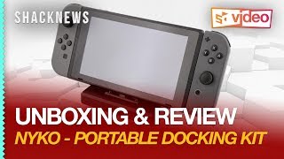 Unboxing amp Review NYKO  Portable Docking Kit for Nintendo Switch [upl. by Jair]