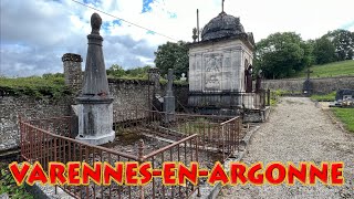 VARENNES EN ARGONNE LE CIMETIERE 30 JUILLET 2023 [upl. by Bonns362]