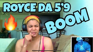 ROYCE DA 5’9 “ BOOM “ REACTION [upl. by Alliuqal]