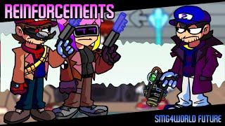 FNF  SMG4world future  reinforcements [upl. by Anirroc]