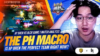 AP BREN the MOST PERFECT TEAM Right NOW AP BREN VS BLCK Game 1 Match Analysis [upl. by Anrym900]