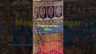 Mirror plus Aari work dupatta Jaipur Rajasthan [upl. by Otto]