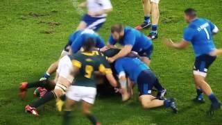 Cariparma test match 2016 ITAvRSA i placcaggi di Simone Favaro [upl. by Reld]