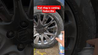 Spray Paint Alloys Modified  Baleno Alloys Black Spray Paint [upl. by Dranyl983]