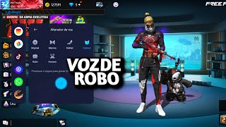 SAIUU MELHOR MODIFICADOR DE VOZ PARA JOGAR FREE FIRE 😱 [upl. by Nasya]