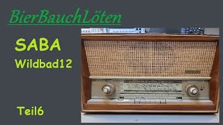 Röhrenradio Reparatur SABA Wildbad 12 Teil6 [upl. by Maura]